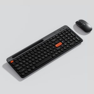 Combo de teclado y mouse inalámbricos, teclado silencioso ultradelgado de 2,4 teclas de 106G con Mouse de clic silencioso para PC, computadora portátil - Product Image 5