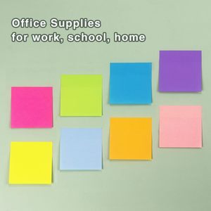 Notas adhesivas 3x3, almohadillas autoadhesivas, regalos promocionales impresos, Bloc de notas personalizado estacionario, fácil de publicar para el hogar, la Oficina, el cuaderno - Product Image 6