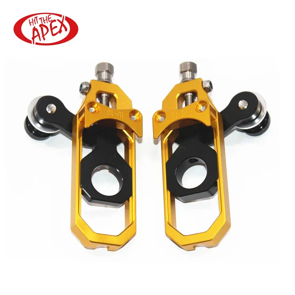 Cadeia motocicleta Tensor Ajustador CNC com ZX6R ZX-6R bobinas kit para a Kawasaki Ninja 2005 2006 2007 2008 2009 2010 2011 2012