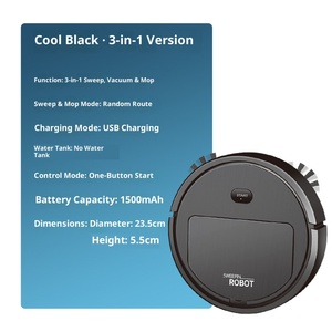 Cross-Biên Giới Mini 3-Trong-1 Quét Thông Minh Hút Quét Kéo Tích Hợp Quét <span class=keywords><strong>Robot</strong></span> USB Ướt Khô Tự Động Làm Sạch - Product Image 6