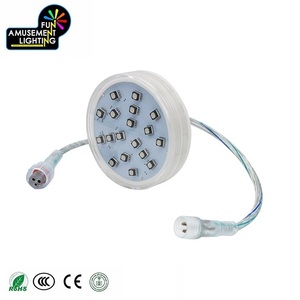 Автомобильная программа RGB Пиксельная подсветка экономичная Водонепроницаемая DC24V светодиодная точечная лампа для развлечений для тематических парков IP65 пластик - Product Image 4
