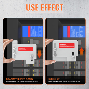 Compatibele Generator Interlock Kit Horizontale Hoofd <span class=keywords><strong>Cutler</strong></span> Hamer <span class=keywords><strong>Ch</strong></span> Serie Tan Breker 150/200 Amp Panelen Onderdelen Accessoires - Product Image 4