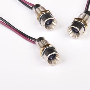 8 mét <span class=keywords><strong>LED</strong></span> tín hiệu ánh sáng 2V-220V DC không thấm nước IP67 Pilot RGB chỉ số ánh sáng với dây - Product Image 5