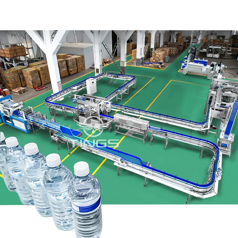 Turnkey Water Bottling Solution Filling Machine Manufacturing Plant Mineral Water Production Line
