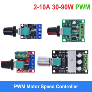 <strong>DC</strong> 1.8V-35V 2A 3A 5A 10A 30W 80W 90W PWM <strong>Motor</strong> Speed <strong>Controller</strong> Low Voltage <strong>Motor</strong> Speed <strong>Controller</strong> PWM Adjustable Drive Module - Product Image 1