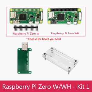 Original Raspberry Pi Zero W Board Kit 1GHz Single-Core-CPU 512MB RAM BLE & WiFi Pi 0 WH mit Pin Header Raspberry Pi Zero W. - Product Image 4
