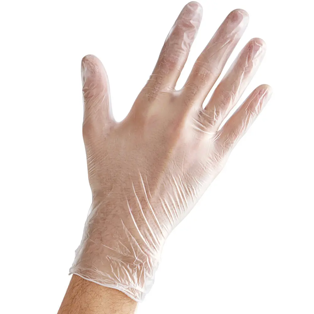 Großhandel Einweg-Vinyl handschuhe Lebensmittel qualität puder freie klare PVC-Vinyl handschuhe