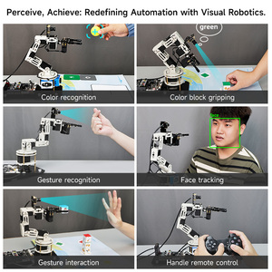 DOFBOT SE 6DOF Roboterarm mit einer 3MP-Kamera Kosten günstiges AI Robotics Learning Kit basierend auf einem virtuellen Maschinen system und ROS