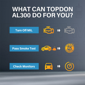 TOPDON-herramienta de diagnóstico Artilink300 para coche, escáner inteligente, lector de código - Product Image 4