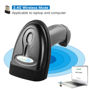 Escáner de código de barras láser inalámbrico NETUM 2,4G, lector de escáner de código de barras 1D de mano con cable USB para iPhone, Android, PC - Product Image 5