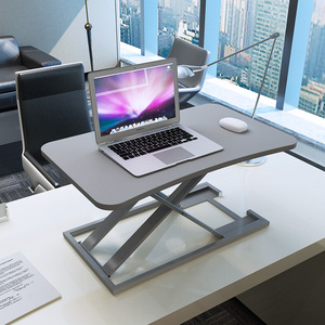 Height Adjustable Sit Stand Desk <strong>Computer</strong> Monitor Laptop <strong>Use</strong> Standing Desk Table With <strong>Keyboard</strong> Tray - Product Image 4