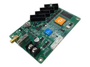 Высококачественный наружный RGB светодиодный дисплей 16x32 P10, модуль асинхронного контроллера HD-D15