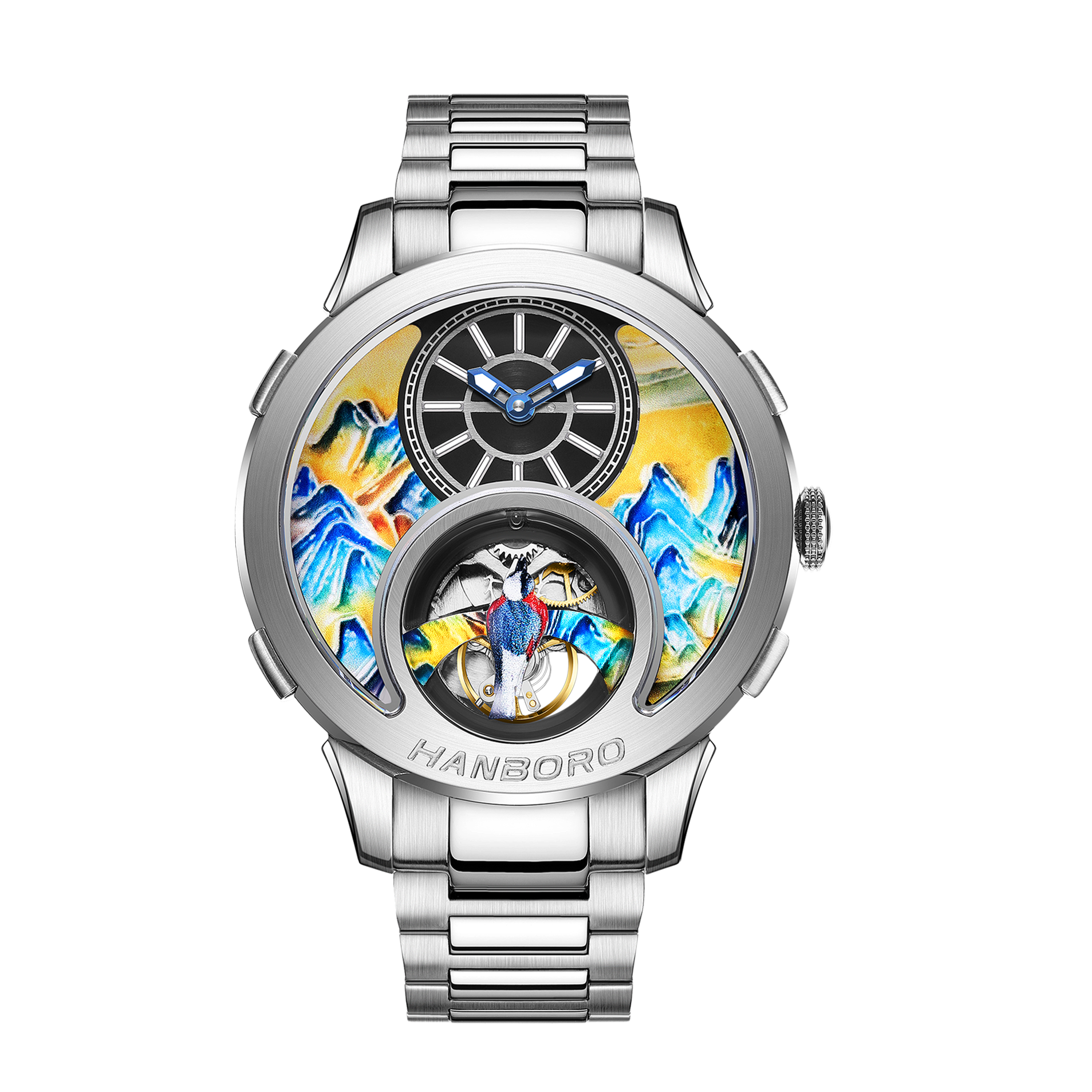 2001-1 White Shell Steel Belt