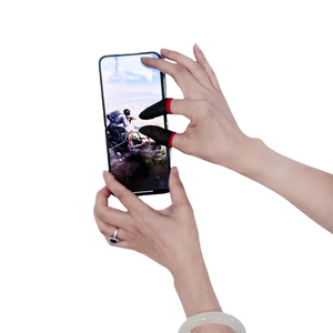 Jogo móvel Touch Screen Dedo Manga Personalizado Profissional Respirável Suor-prova Gaming Dedo Luva Protetora - Product Image 3