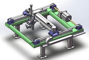 CNC-Drehmaschine Fachwerk manipulator Automatisches Laden Entladen Portal Palet tieren Mechanischer Arm Schwerer Schiebe tisch Zahnrad kern - Product Image 5