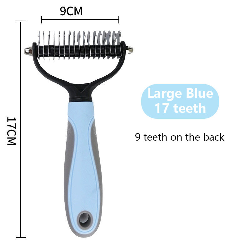 Open the knot comb (large blue)
