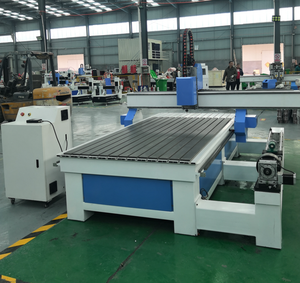 Venta al por mayor 1325 de madera CNC Router Machine Kit Single Spindle Custom 1300*2500 tamaño mesa de vacío superficie NC Studio Mach3 Control - Product Image 5