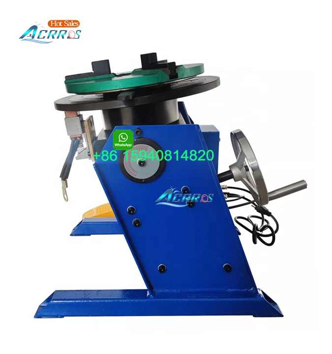 MIG Co2 Welding Positioner Rotary Turntable Automatic Rotating Welding Table Capacity 100kg
