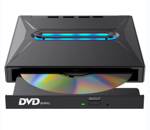 便携式USB3.0外置光驱CD/DVD阅读器，适用于笔记本电脑/台式机上的Windows XP/7/8.1/10/11 - Product Image 2