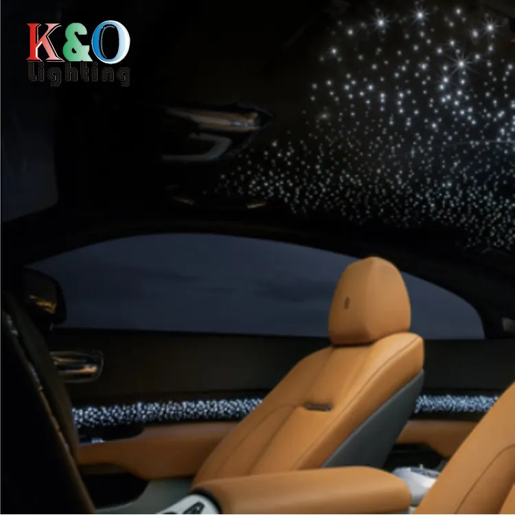 App 20W Rgbw Led Glasvezel Ster Plafondlamp Sterlamp Headliner Shooting Star Kit Voor Auto Home Theater