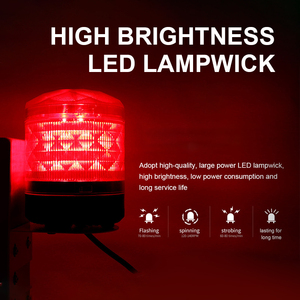 Thiết Bị An Ninh Bán Sỉ Từ Nhà Máy Còi Báo Động Còi Báo Động 220V Còi Báo Động Còi Báo Động Đèn LED 120dB Còi Còi Còi 12V Hoặc 24V - Product Image 3