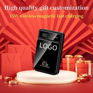 2024 <strong>New</strong> Portable Product 10000mah Wireless Power Bank Magnetic Charger PD22.5W Ultra Fast Charging 5000mah 15W Power Bank - Product Image 4