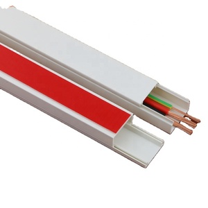 PVC Cable <strong>Trunking</strong> for Electric Wiring Ducts Protection for Cables and Wires - Product Image 5