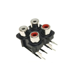 Conector de entrada de Audio estéreo, amplificador de 2/4/6 vías RCA hembra AV, interfaz de señal de 2/4/6 agujeros - Product Image 4