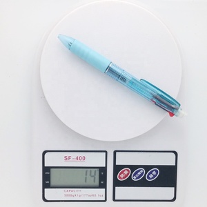 2 + 1 LOGO定制3入1多色促销油墨水2彩色圆珠笔，带铅笔和橡皮 - Product Image 6