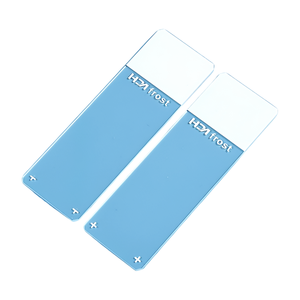 Factory Direct Disposable Laboratory Color Frosted 7109 Glass <strong>Microscope</strong> Single Teaching <strong>Slides</strong> with <strong>Interleave</strong> 25mm X 75mm - Product Image 3
