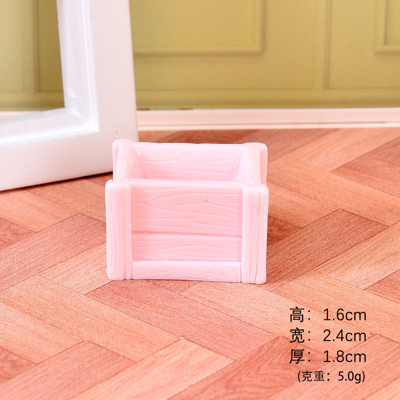 Accessoires en résine pour boîte en bois