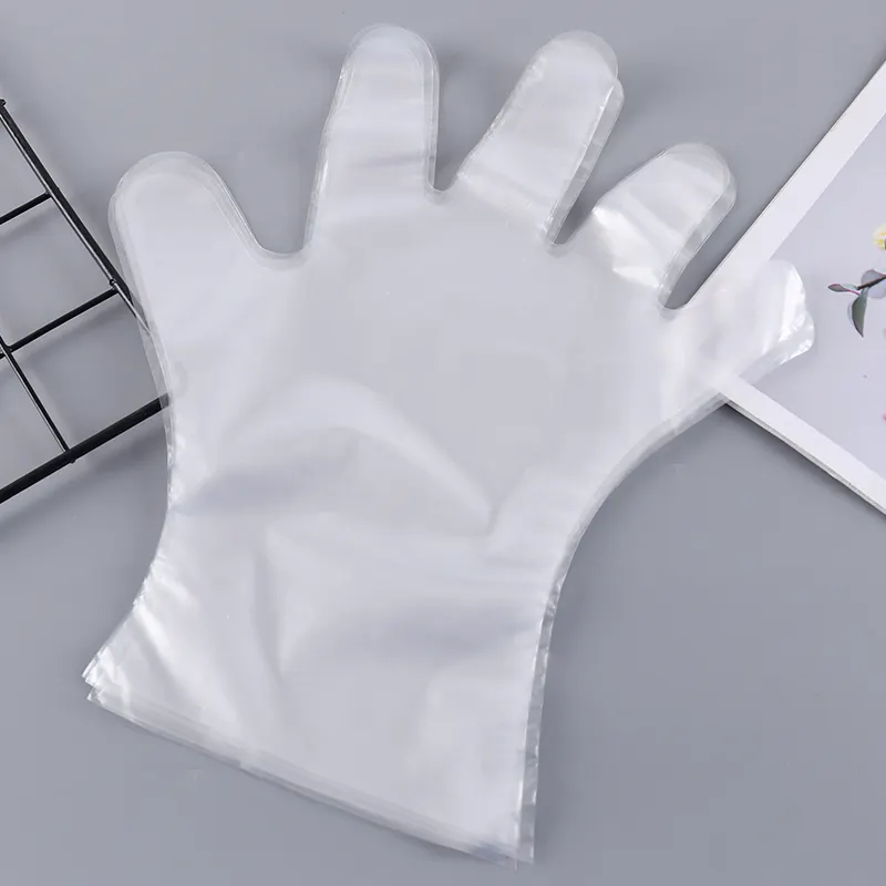 Китайский производитель, производство одноразового полиэтиленового пластика для ручных перчаток на экспорт