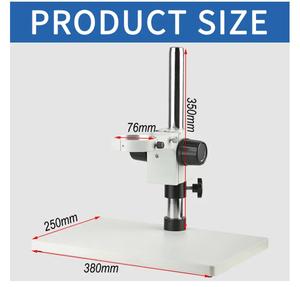Microscopio estéreo 4K, ajuste de diamante de joyería, aumento 3.5X-90X, fuente de luz LED multidireccional, microscopio de gemas para cámara 4K - Product Image 2