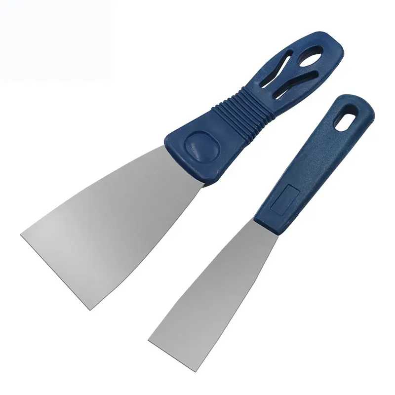 1Pcs Stainless Steel Oblique Blade Scraper Putty Knife with Plastic Handle 1 Inch 2 Inch