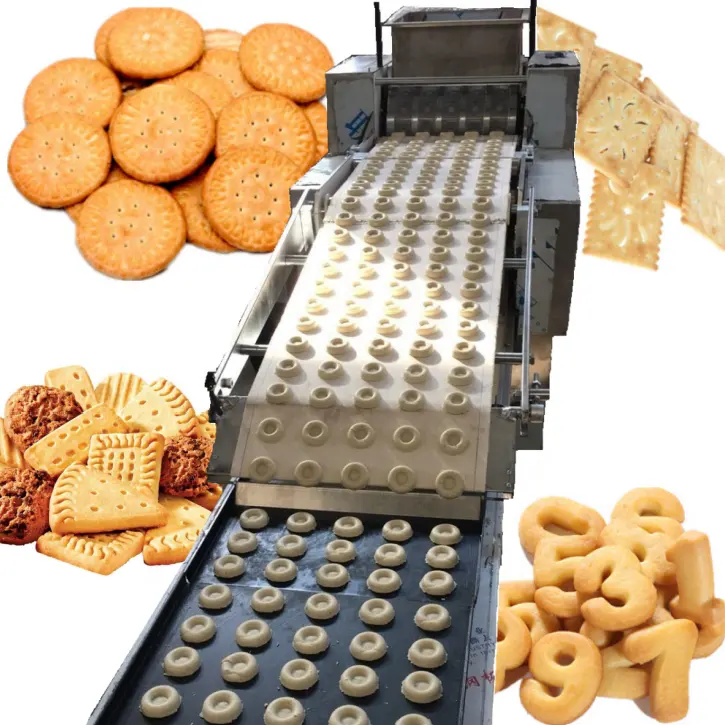 Facile à utiliser gaufrette gingembre fil coupe biscuit biscuits faisant forme moule fabricant formant l'équipement de la machine