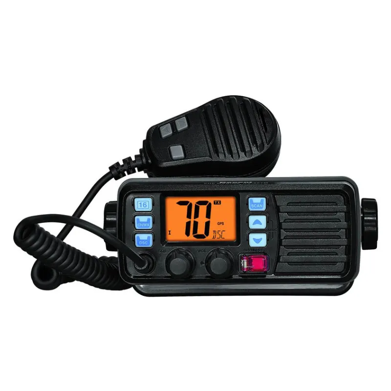 Intercomunicador de barco para barco, transceptor de onda corta VHF de 25W, barco y barco, Walkie talkie VHF IP67, Radio Marina móvil, Radio bidireccional móvil