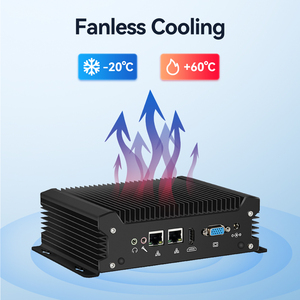 Intel I5 Mini-PC Lüfter loser DDR5-RAM M.2 NVME Dual Gigabit LAN 2 RS232 COM Industrieller MiniPC Linux-Mikro computer - Product Image 4
