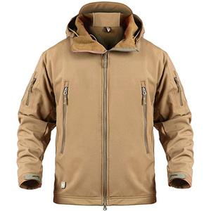 Softshell Fishing Waterproof Jacket Men Hiking Combat Jacket Coat Capa Hunting Camouflage <strong>Custom</strong> Men Stand Customized - Product Image 1