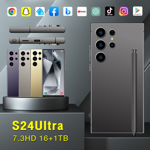 2025 S24 Ultra AI 16 + 1T Android çift SIM HD çift kamera Google oyun 7 inç ekran Deca çekirdek CPU darbeye 100W hızlı oyun - Product Image 2