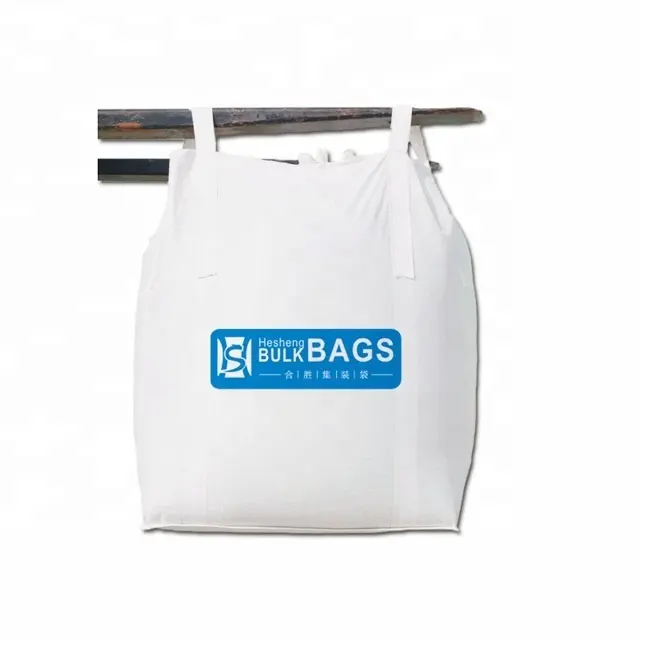 Hesheng 1 tonelada 1,5 tonelada FIBC usado PP polipropileno Jumbo big bag