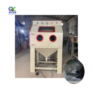 High Quality Dry Sand <strong>Blasting</strong> Cabinet Crystal Glass Sandblasting Machine for Advertising Processing - Product Image 1