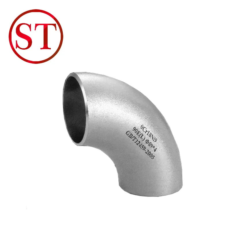 Alloy steel pipe fitting SR 45 degree elbows STD DN50 DIN JIS GOST