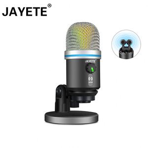 Broadcasting Recording Condenser <strong>Microphone</strong> Set Intelligent Volume Adjustable <strong>Audio</strong> Mixer Card for Computer Pc Live Sound - Product Image 5