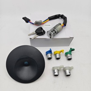 Ateşleme kilidi varil Boot kapı kilit seti yakıt kapağı tuşları Renault Renault MK1 97-08 için 7701472590 Express 1997-2007 Valeo 256881 - Product Image 2
