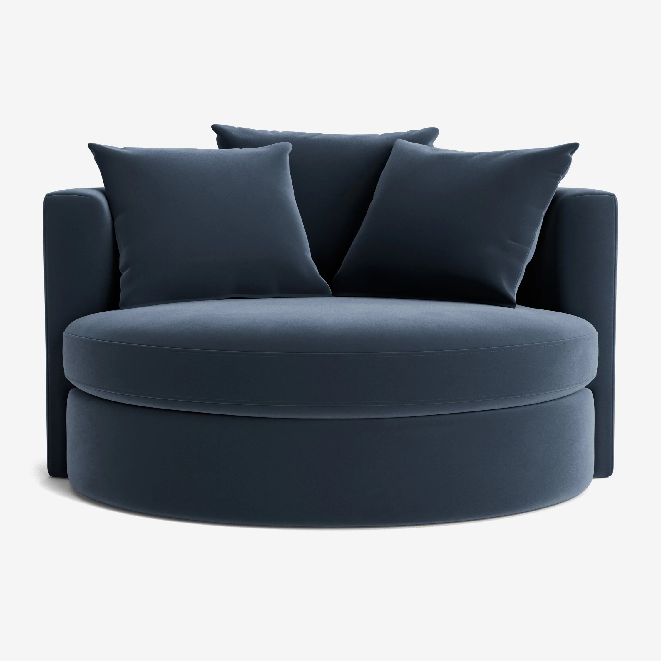 Blue Modern Velvet