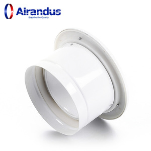 Weißer Aluminium-Decken diffusor Spot-Luftverteiler-Strahl düse für Klimaanlage - Product Image 3