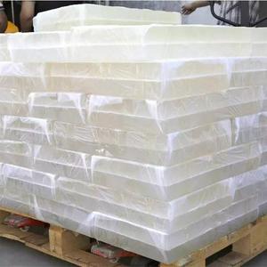 10KG透明カスタムグリセリン石鹸ベース手作りバー石鹸用ソリッドメルトプールバルク