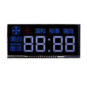 Benutzer definierter positiver negativer monochromer LCD-Bildschirm mit 0,5 bis 10 Zoll und 7 Segmenten - Product Image 1