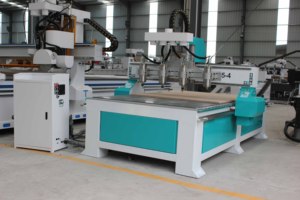 M-SHINE automatischer Werkzeug wechsel 1325-4 3-Achsen-Holz-CNC-Router Atc 3d Carving Furniture Making Machine zum Verkauf - Product Image 2