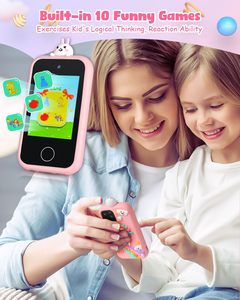Giocattoli intelligenti unicorno per bambini 2.8 "Touchscreen Dual Camera Music Player Puzzle giochi di apprendimento giocattoli regali di compleanno di natale